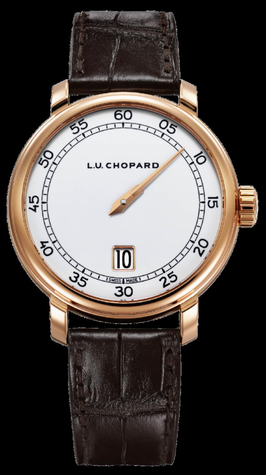 L.U.C Quattro Spirit 25 Limited & numbered edition of 100 in ethical 18-carat rose gold, Diameter 40.00 mm, Thickness 10.30 mm, Water resistance 30 meters ,Price CHF 46 800