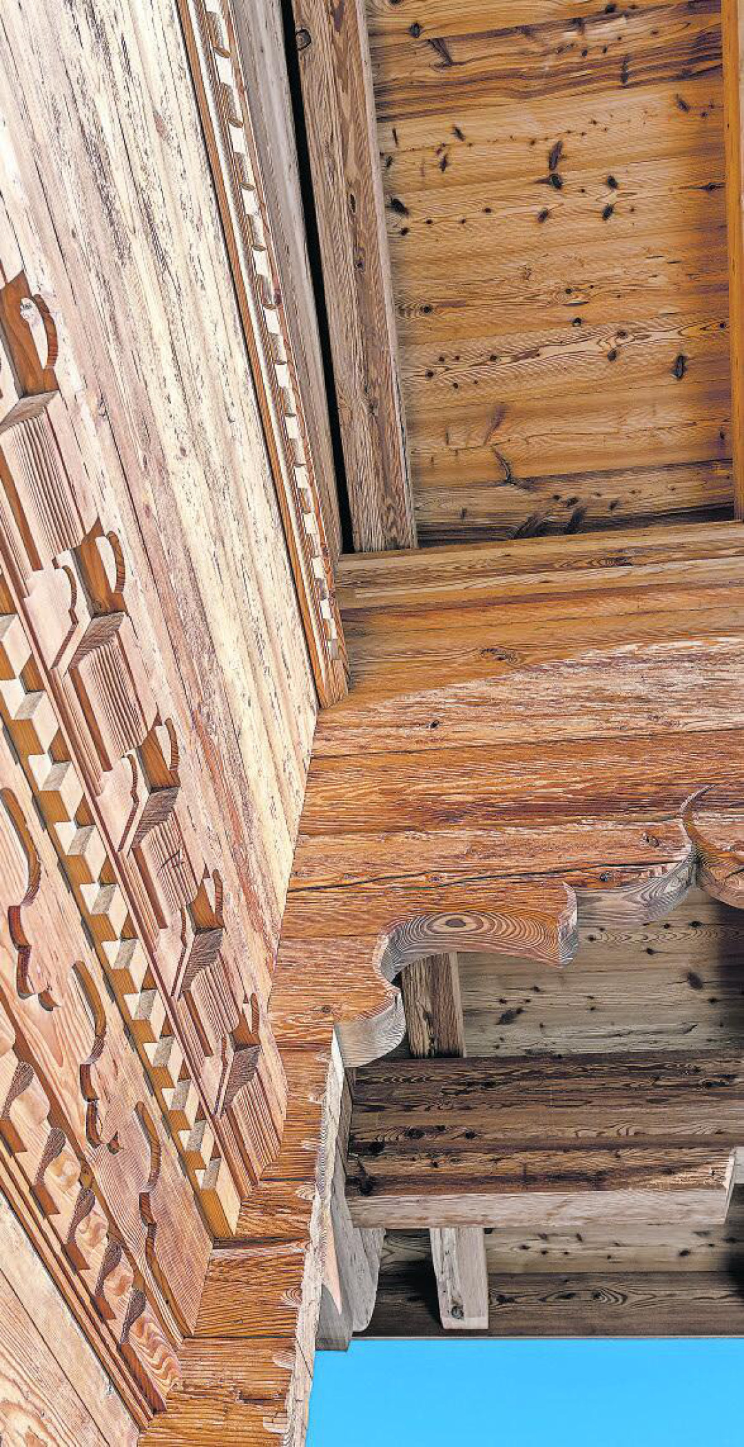 Chalet details: combining traditional skills with a modern approach | Photograph: Courtesy ARH.AG