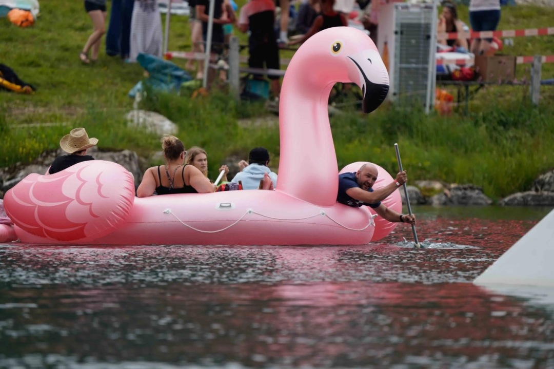 ....and Pink Flamingos