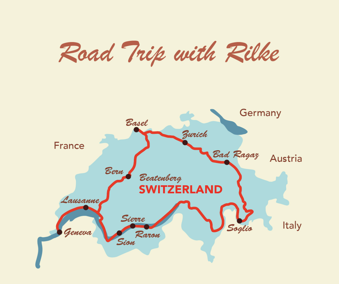 The Rilke Route | illustration: Courtesy of Farrol Kahn