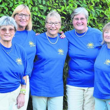 Ihr Motto liegt im Trend - Die Islisberger und Arner Landfrauen freuen sich auf die Jubiläumsfeier am 777-Jahr-Fest in Arni: Susanne Mathys, Doris Zumsteg, Doris Krieg-Wydler, Christine Seiler und Ruth Bohler (von links). Bild: Celeste Blanc