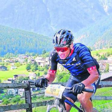 «Unbeschreiblich» - Urs Huber siegt am Nationalpark-Bike-Marathon. Bild: zg