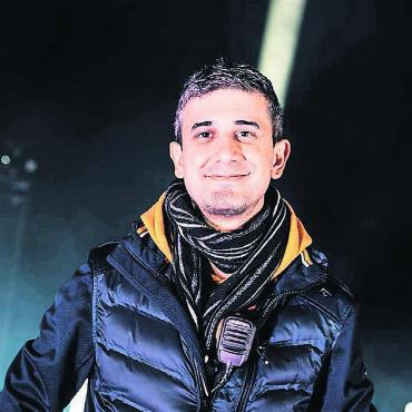«Plötzlich hörte ich ein lautes Poltern» - Vano Soleymani war an der Bundesfeier in Bremgarten für die Lasershow zuständig.