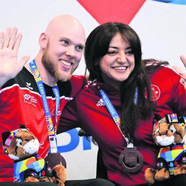 Den Veränderungen getrotzt - Der Freiämter Lars Porrenga holt Bronze an der Para-Multisport-EM. Bild: zg