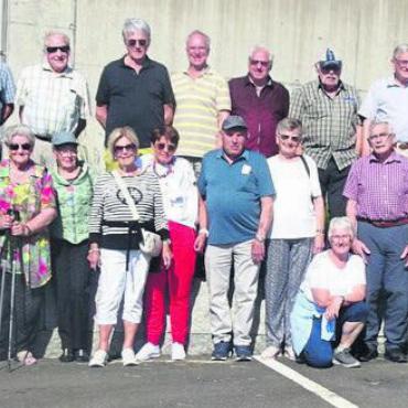 Erlebnisreicher Tag - Strahlende Gesichter: Die Boswiler Veteranen und Veteraninnen freuten sich über einen erlebnisreichen Tag in Appenzell. Bild: zg