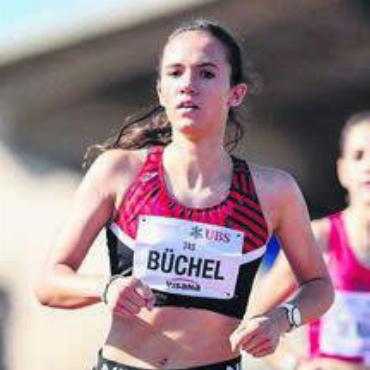 Vier Meistertitel für Wohlen - Gold über 800 m: Seline Büchel.
