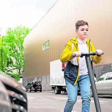 Sicher zur Schule – ohne Fahrzeug - E-Scooter und ähnliche Fahrzeuge sind für den Schulweg nicht geeignet. Bild: Archiv