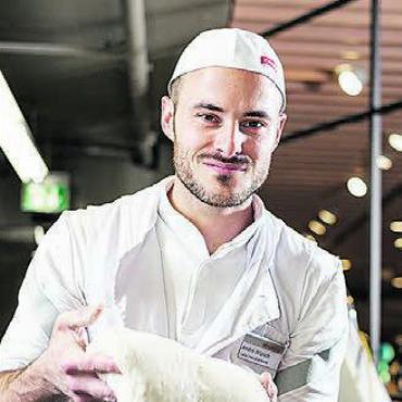 Backen im Schaufenster