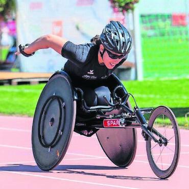 Die Pflicht erfüllt - Keine Medaille, aber viele Erkenntnisse: Patricia Eachus-Keller. Bild: Archiv
