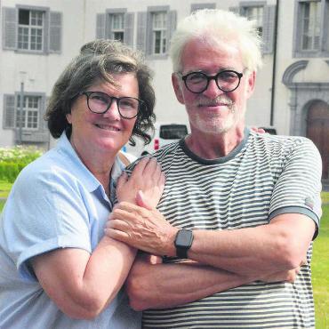 Voneinander profitieren - «Manchmal wünschen wir uns mehr Inklusion.» Brigitte und Wolfgang Koch fehlt oftmals ein Angebot für Gehörlose. Bild: Celeste Blanc