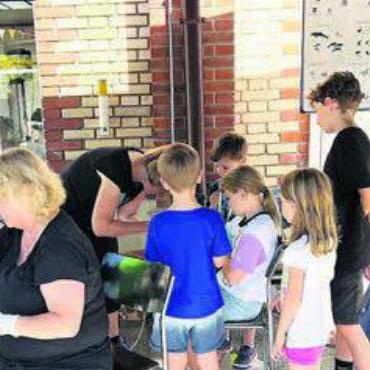 Sorgenfreien Tag genossen - Tattoobrushing war sehr beliebt – und der Renner für die Kinder.