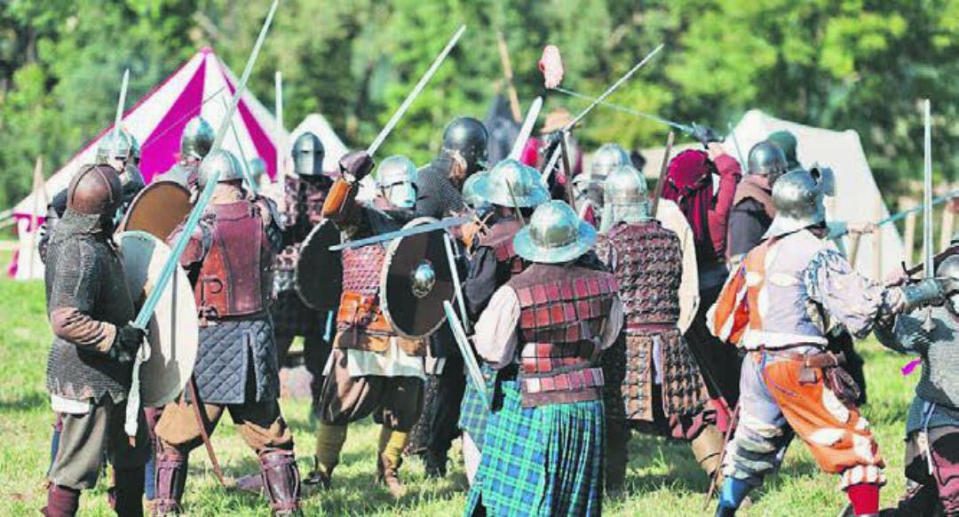 Die grosse Schlacht ist jeweils ein Höhepunkt des Wikinger- und Mittelalterspektakels und darf auch dieses Jahr nicht fehlen. Bild: zg