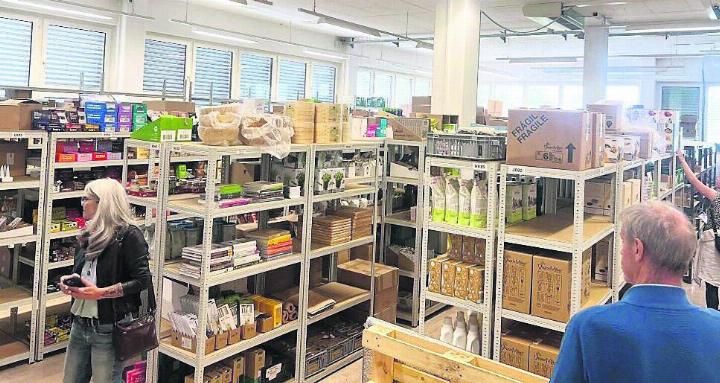 Im Angebot sind rund 2500 vegane Produkte.
