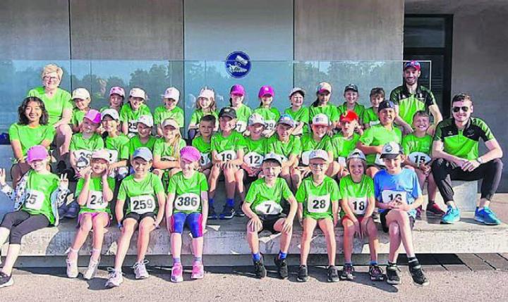 Die Jugendriege des Turn- und Sportvereins Zufikon genoss einen grandiosen Tag. Bild: zg