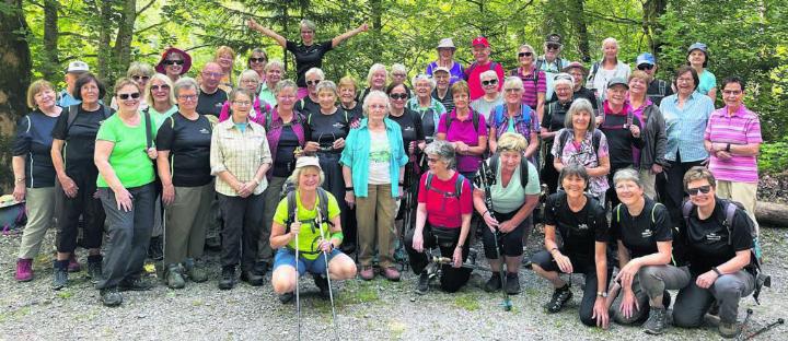 Die Teilnehmenden des Ausflugs genossen einen schönen Tag. Bild: zg