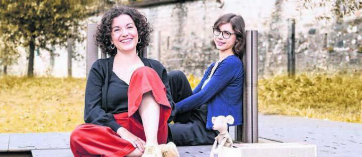Das Duo «Merula» geht mit Maus Lou und den Kindern gemeinsam auf eine Reise nach Deutschland. Bild: zg