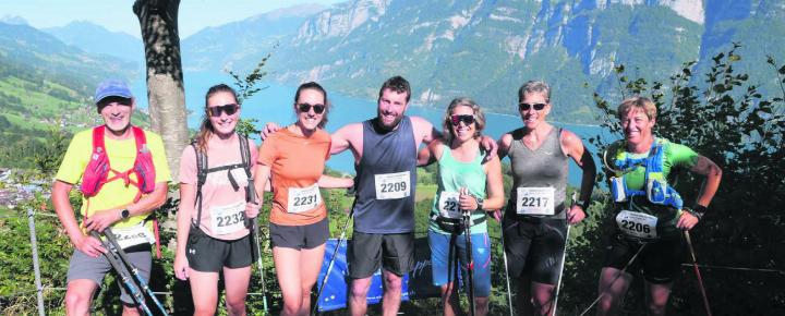 Auch im letzten Jahr waren die Teilnehmer mit grossem Enthusiasmus am Charity Hike dabei. In diesem Jahr möchte man an den Erfolg anknüpfen. Bild: zg