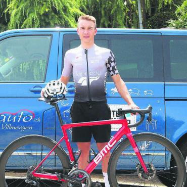 Einzelkämpfer auf Weg zum Profi - Managt seine Radsportlerkarriere bisher selbst: Robin Kull. Bild: jl