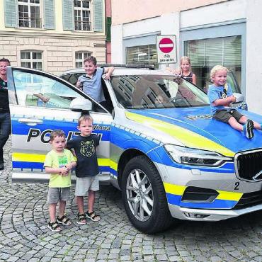 Spontane Begegnung mit der Polizei
