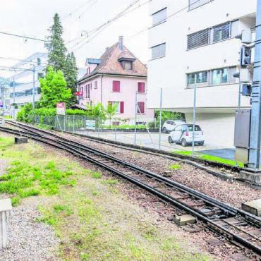BDB fällt temporär aus - Zwischen dem Bremgarter Hauptbahnhof und dem Obertorplatz muss eine Weiche ersetzt werden. Bild: zg
