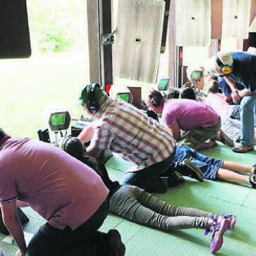 40-Jahr-Jubiläum - Die jungen Schützen können sich in Berikon gegenseitig messen. Bild: zg