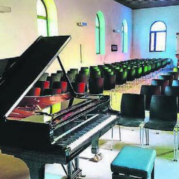 Fünf Leben für die Musik - Die Abdankungshalle ist auch ein Ort voller Licht: Darum freut sich die Familie Bürger auf ihren Auftritt.