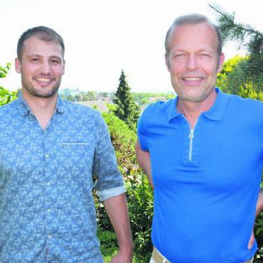 «Müssen jetzt noch wachsen» - Sie glauben beide fest an die Idee von «Jack Ripe»: Geschäftsführer Daniel Hochuli (links) und Mitgründer Andreas Thut. Bild: Roger Wetli