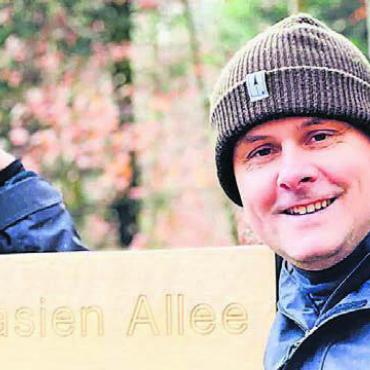 «Wenn, dann ein Fischerheftli» - Ein Nadelbaum auf der Mütze, aber Oliver Eichenbergers Lieblingsbaum ist der Nussbaum. Bild: zg