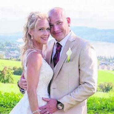 Neuer Name für Grossrätin - Nicole Heggli-Boder im Glück. Bild: zg