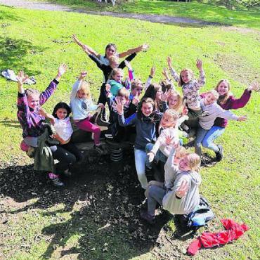 Spiel, Spass und Abenteuer - Die Kinder erleben in der Ferienwoche in Rigi Klösterli ganz viele Abenteuer. Bild: zg