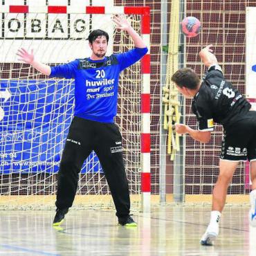 Muri mit neuer Angriffslust - Der Neuzugang im Tor: Kim Davidson spielte einst in der höchsten Liga Finnlands und steht nun beim TV Muri zwischen den Pfosten. Bild: tvm