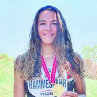 Vier Meistertitel für Wohlen - Zwei Mal die Beste: Julia Hammesfahr.