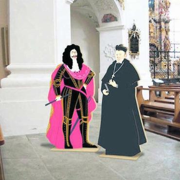 Kultur in ihrer ganzen Pracht - An der neuen Sonderausstellung tauchen die Besuchenden an verschiedenen Orten in das Leben von Plazidus Zurlauben ein. Bilder: zg
