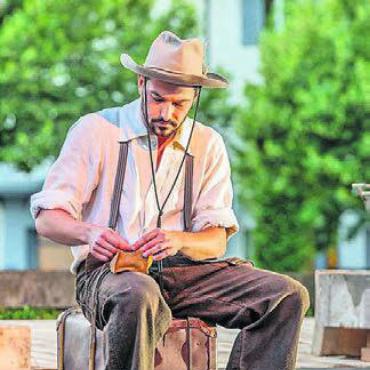«Ein Geschenk» - Der Rückkehrer Josef Stöckli (Valentin Meier).