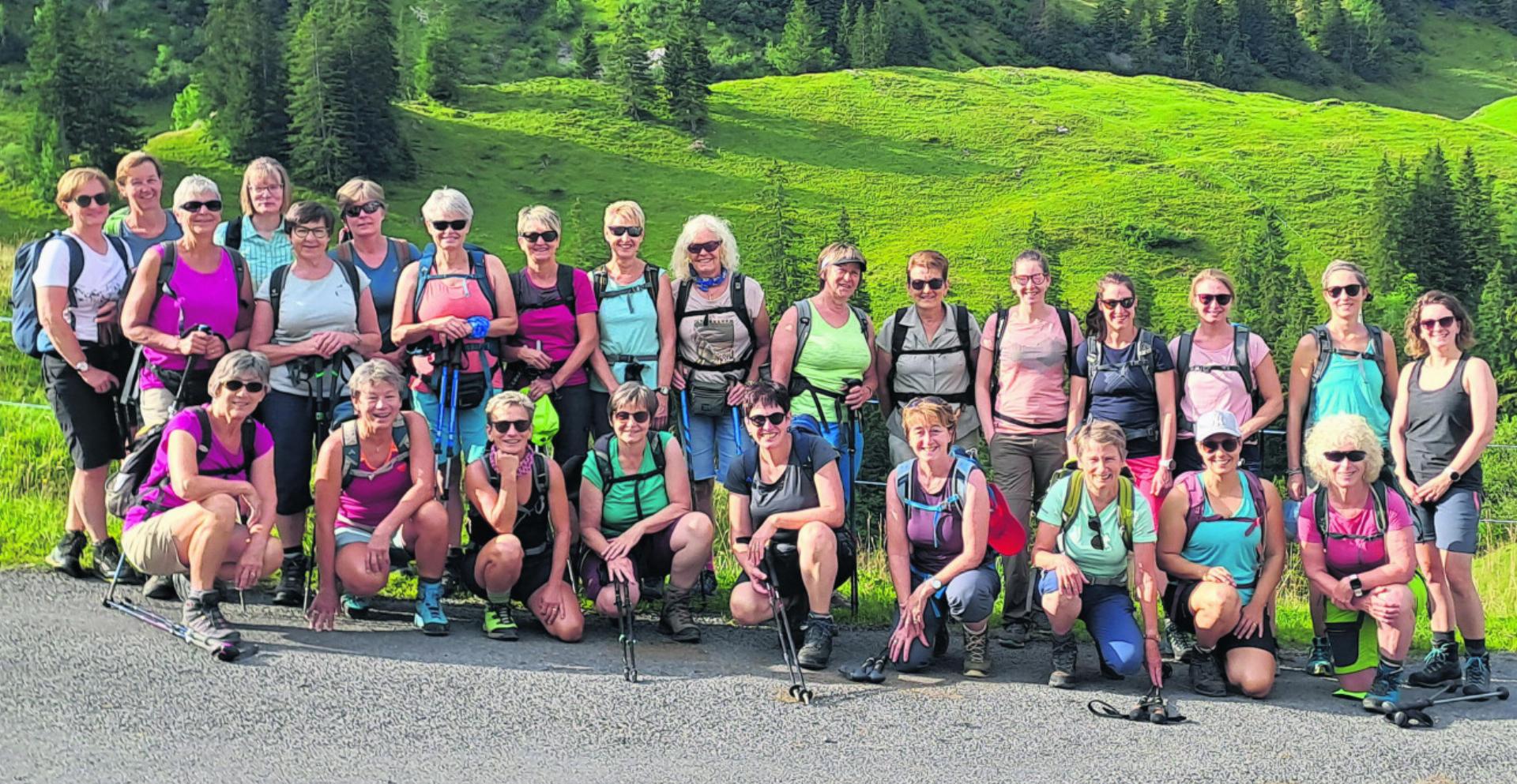 Der Damen-Turnverein auf Wanderschaft. Foto: zVg