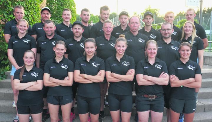 Alle Sinser Athleten und Trainer, die es in die Nati geschafft haben. Foto: zVg